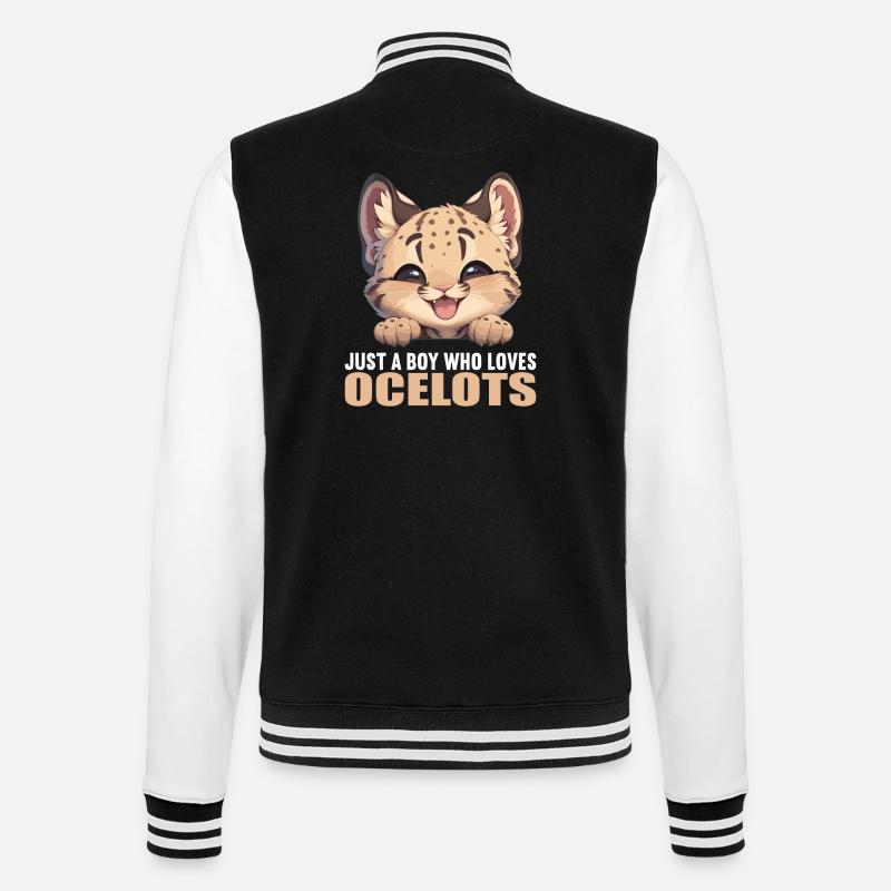 Ocelots Ocelot - College Sweat Jacket - black/white