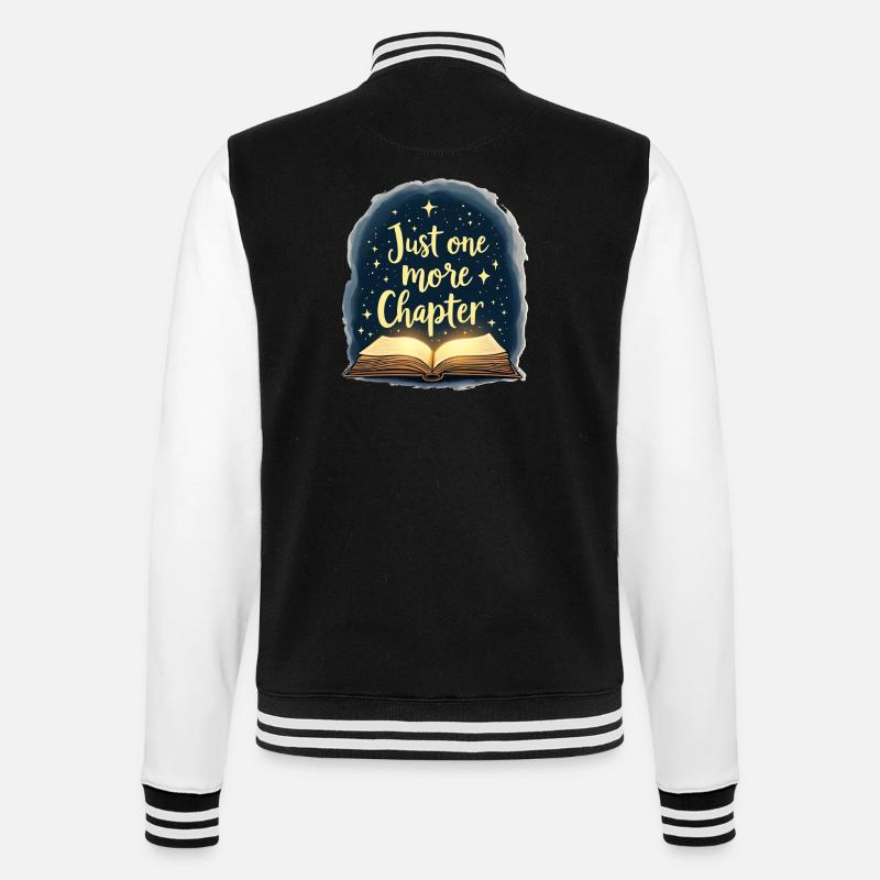 JUSTE UN CHAPITRE DE PLUS - Veste Teddy - noir/blanc