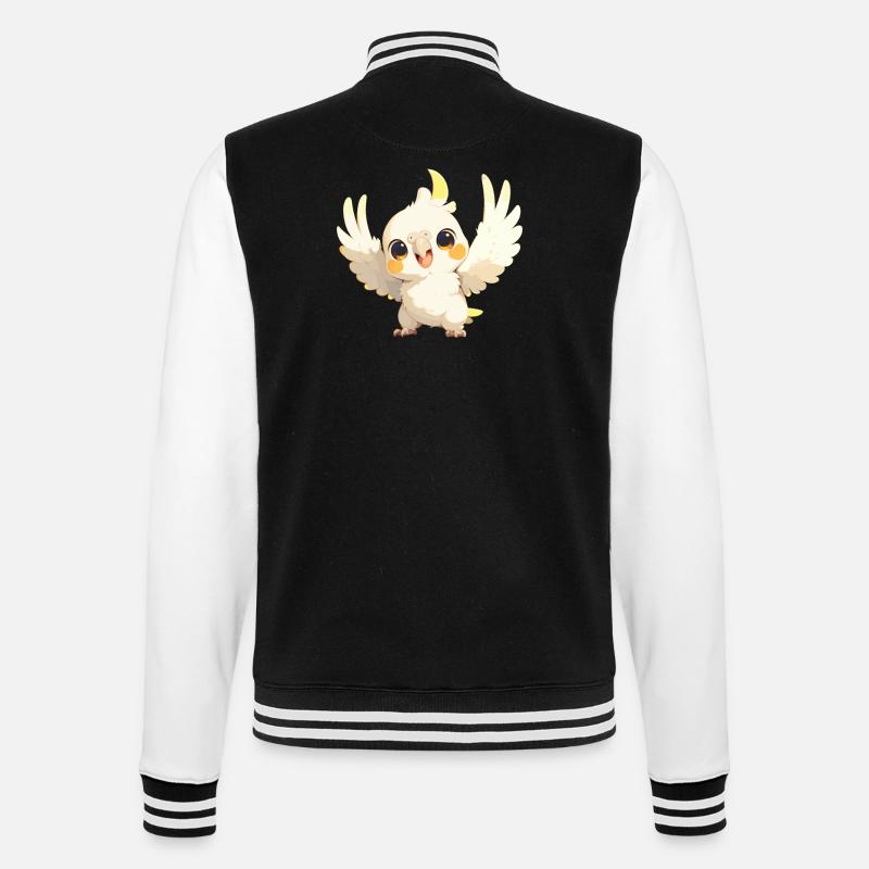 Cacatoès Cacatoès Cacatoès - Veste Teddy - noir/blanc