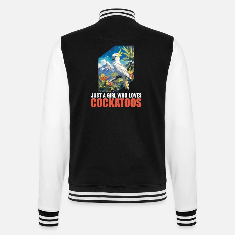 Cacatoès Cacatoès Cacatoès - Veste Teddy - noir/blanc