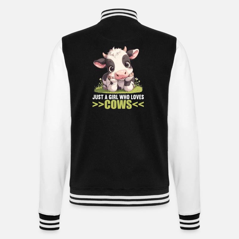 Vaches Vache - Veste Teddy - noir/blanc