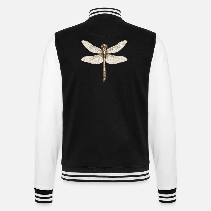 Libellules Libellule - Veste Teddy - noir/blanc