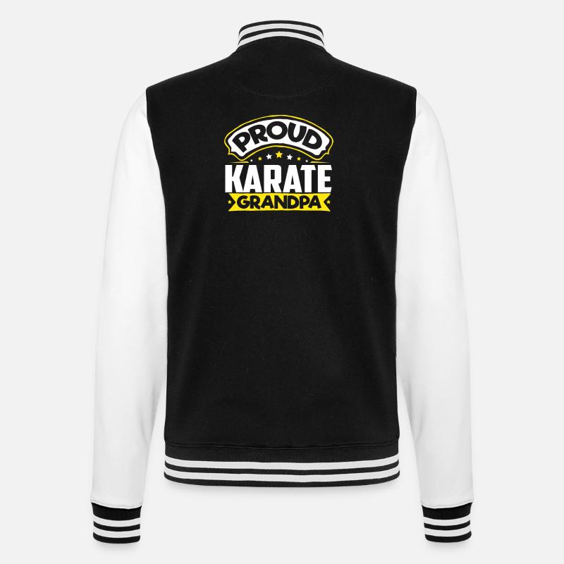 Sports Papi Karaté Papi - Veste Teddy - noir/blanc