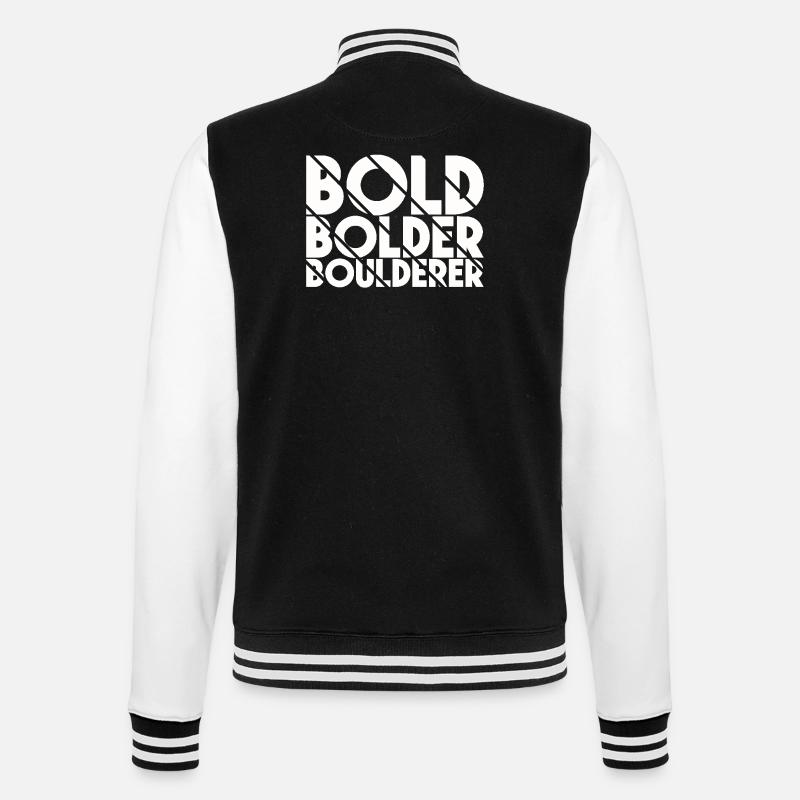 Bloc Bold Bolder Boulderer - Veste Teddy - noir/blanc