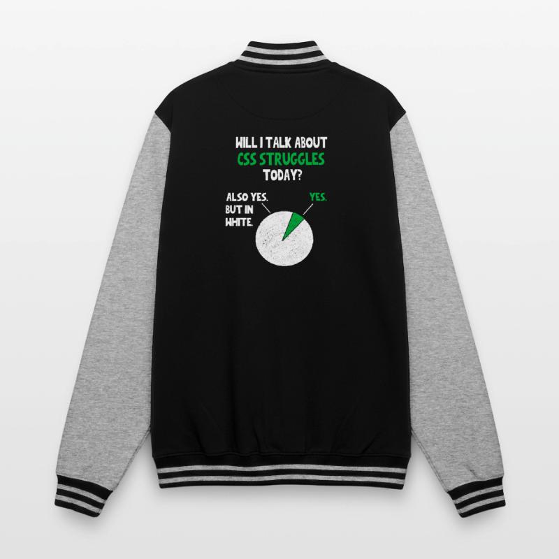 Coder Web Developer Programmer Will I talk about F College-Sweatjacke