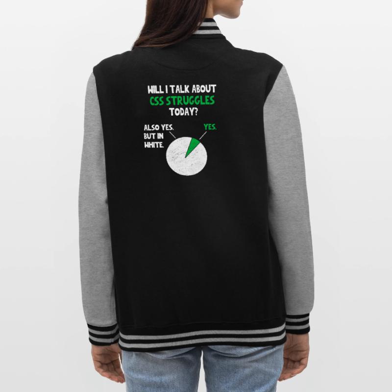 Coder Web Developer Programmer Will I talk about F College-Sweatjacke