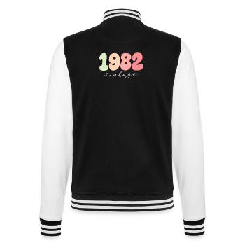 Date de naissance Année de naissance 1982 - Veste Teddy - noir/blanc - Dos - Marisol (170cm)