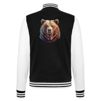 Ours Kodiak Ours Kodiak - Veste Teddy - noir/blanc - Dos - Marisol (170cm)