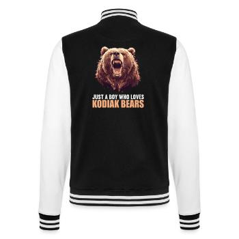 Ours Kodiak Ours Kodiak - Veste Teddy - noir/blanc - Dos - Marisol (170cm)