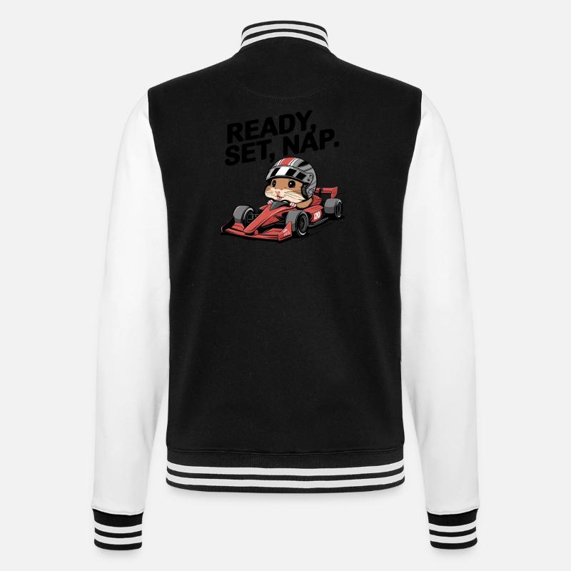 Ready Set Nap Hamster Course - Veste Teddy - noir/blanc