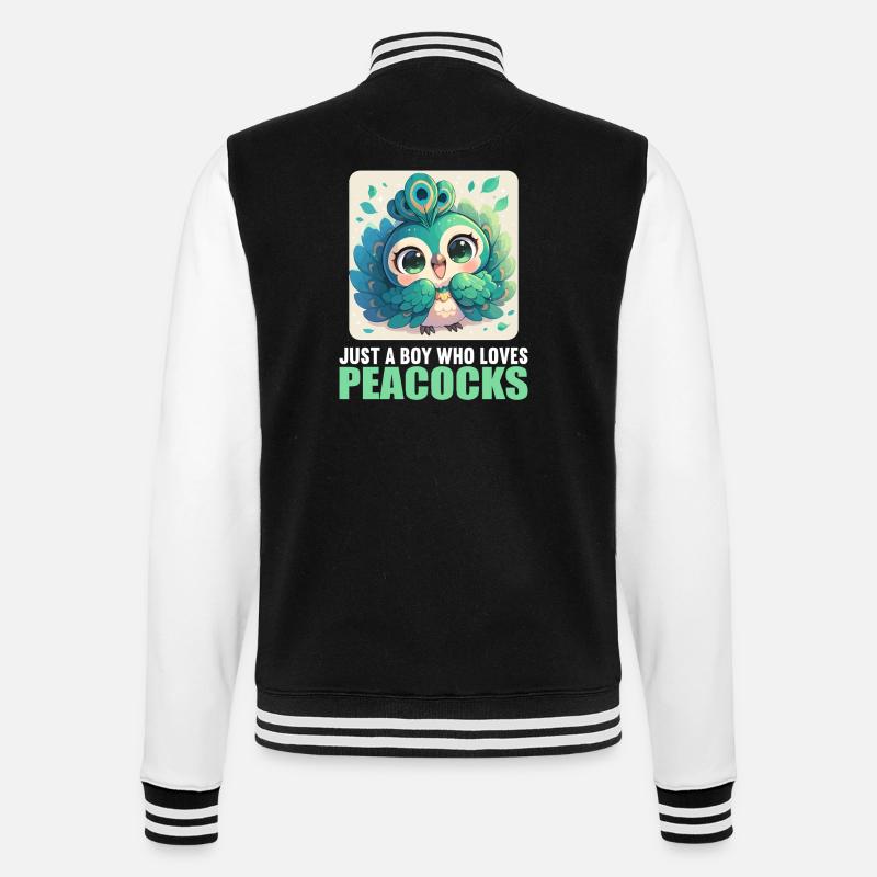 Peacocks Peacock - College Sweat Jacket - black/white