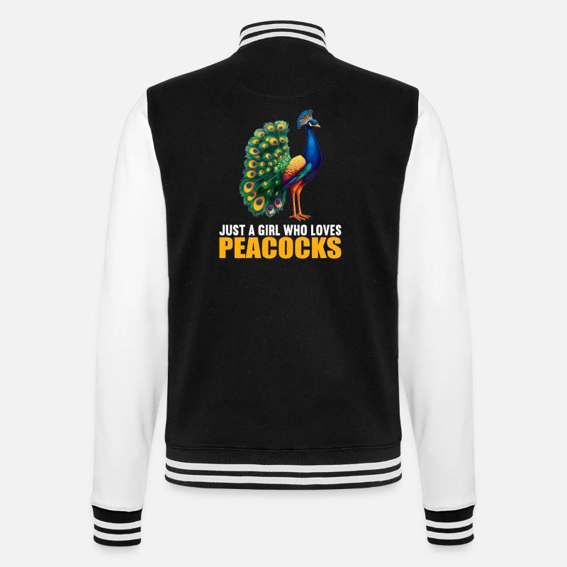 Peacocks Peacock - College Sweat Jacket - black/white