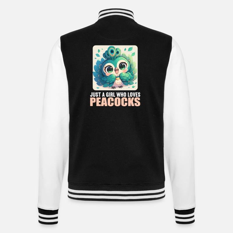 Peacocks Peacock - College Sweat Jacket - black/white