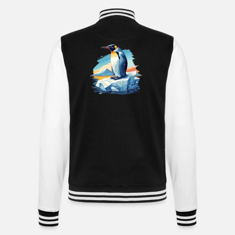Pingouins Pingouin - Veste Teddy - noir/blanc