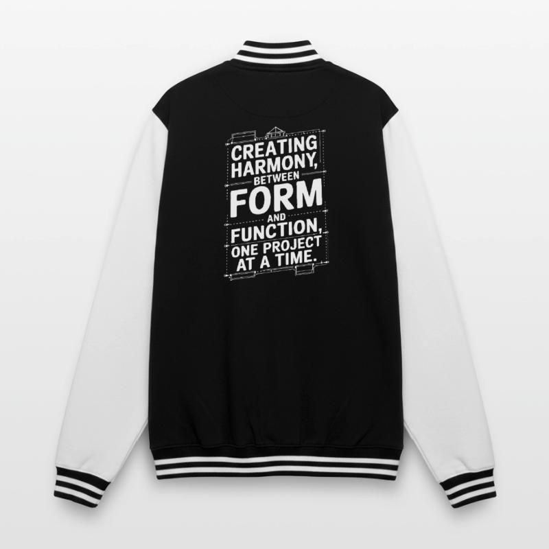 Creating harmony between form and function, one pr College Sweat Jacket