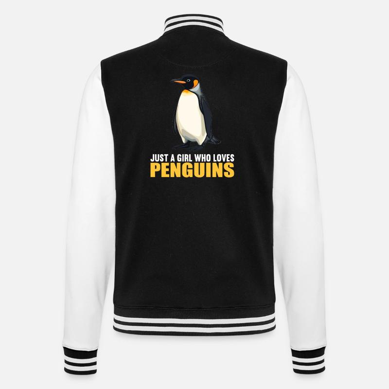 Penguins Penguin - College Sweat Jacket - black/white