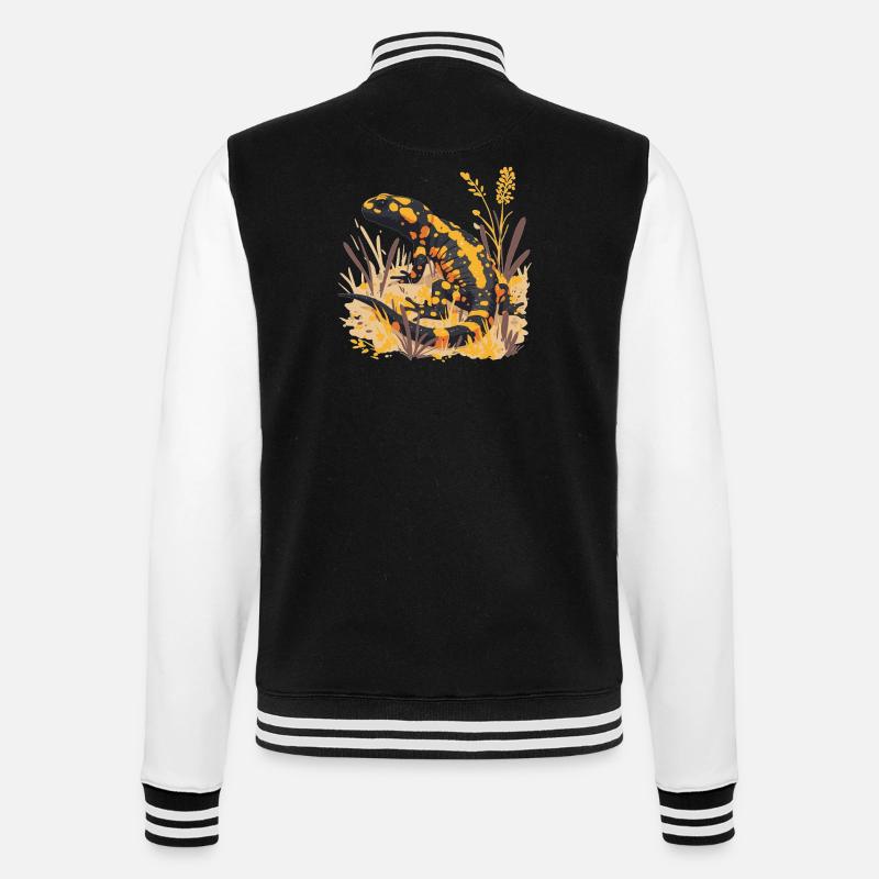 Salamanders Salamander - College-Sweatjacke - Schwarz/Weiß