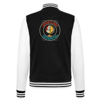 Geographic Information Systems Geospatial - College Sweat Jacket - black/white - Back - Marisol (170cm)