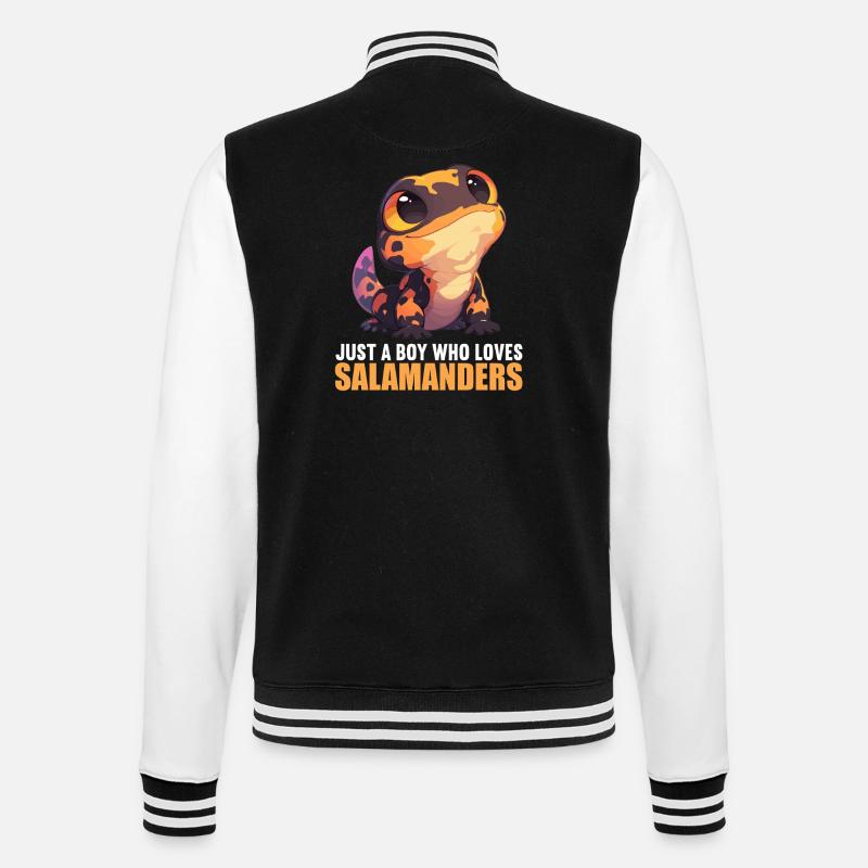 Salamanders Salamander - College-Sweatjacke - Schwarz/Weiß