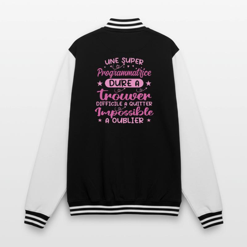 Ein Super Programmierer - Programmierer Geschenk College-Sweatjacke