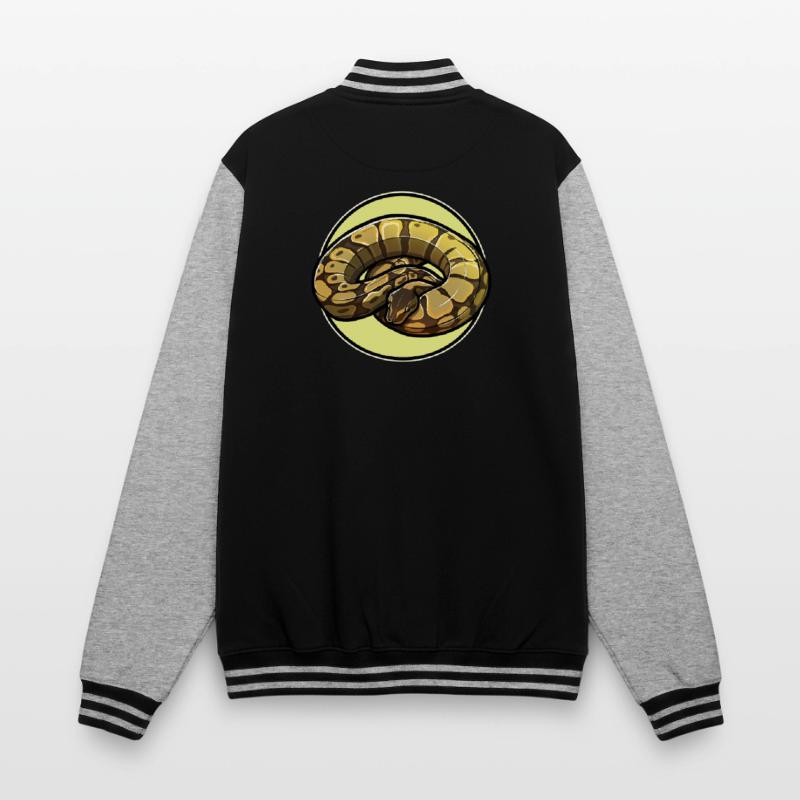 Ball Python King Python King Python College Sweat Jacket