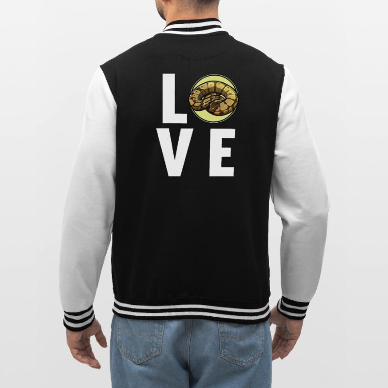 Ball Python Roi Python Roi Python Veste Teddy