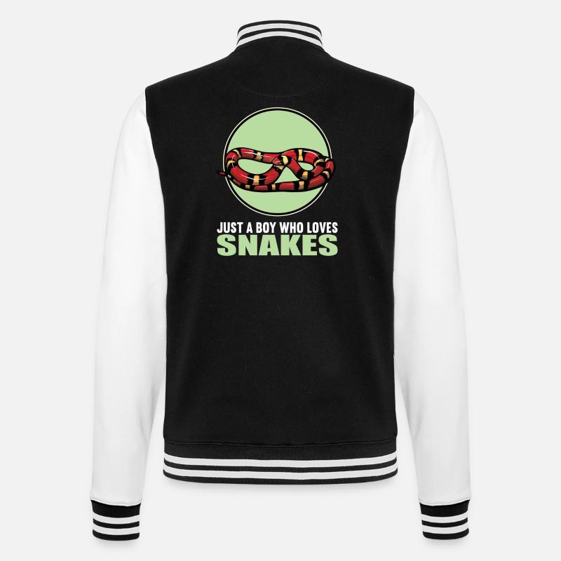 Serpents Serpent - Veste Teddy - noir/blanc