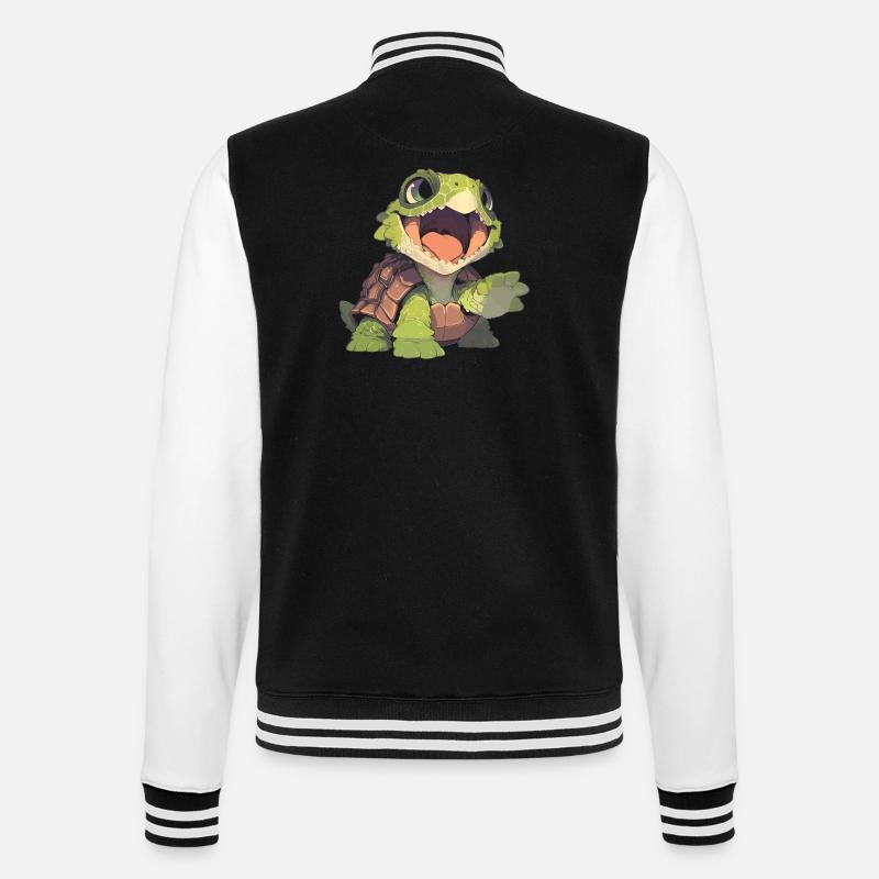 Snapping Turtles Snapping Turtle - College Sweat Jacket - black/white