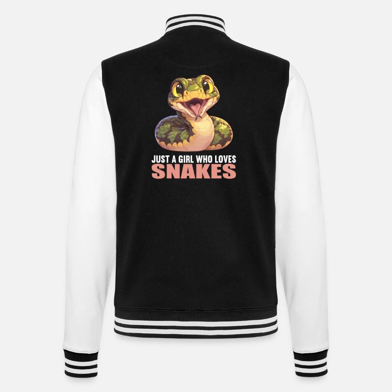 Serpents Serpent - Veste Teddy - noir/blanc
