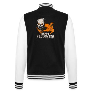 Costume d’horreur Happy Halloween - Effrayant - Veste Teddy - noir/blanc - Dos - Marisol (170cm)