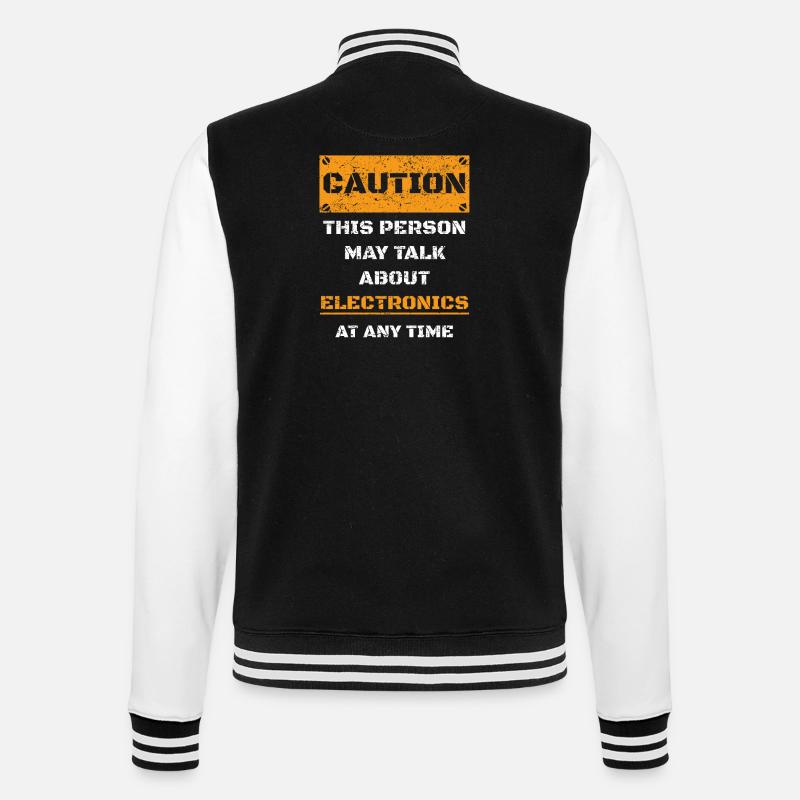 ATTENTION ATTENTION PARLER HOBBY Electronics - Veste Teddy - noir/blanc