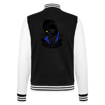 Bad Cat - SailorCat - Veste Teddy - noir/blanc - Dos - Marisol (170cm)