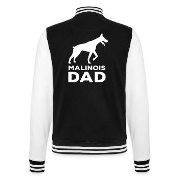 Dog Hund - College-Sweatjacke - Schwarz/Weiß - Hinten - Marisol (170cm)