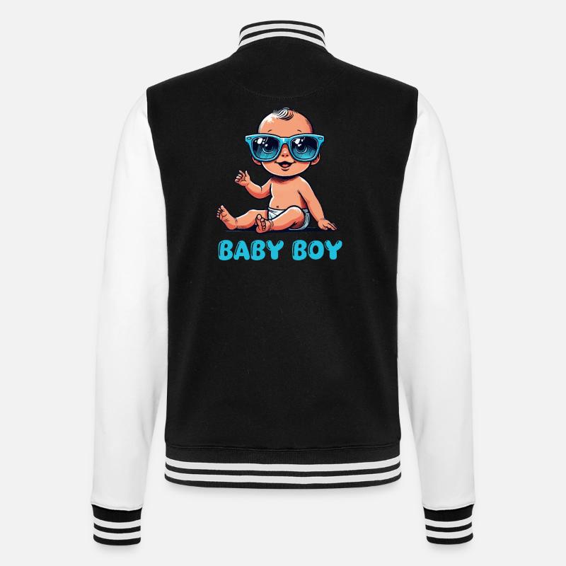 Bande dessinée pour bébé - Veste Teddy - noir/blanc