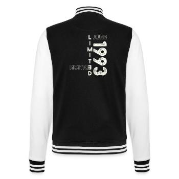 30th Birthday Man Original Juin Millésime 1993 - Veste Teddy - noir/blanc - Dos - Marisol (170cm)