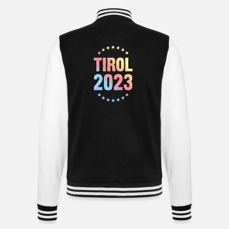 Tyrol 2023 - College Sweat Jacket - black/white