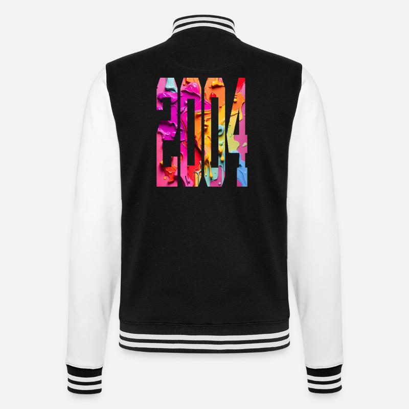 BUNT 22E ANNIVERSAIRE 2004 - Veste Teddy - noir/blanc