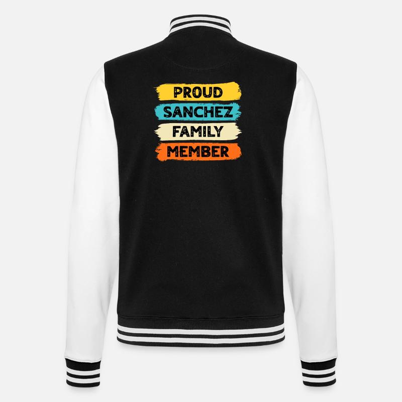 Fier Sanchez - Veste Teddy - noir/blanc