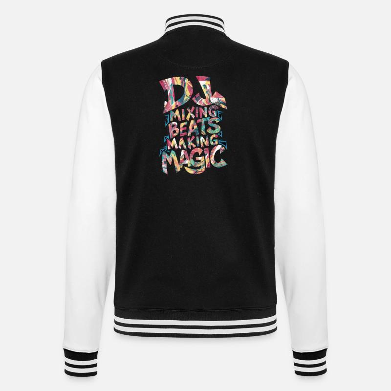 DJ mixage Beats Making Magic - Veste Teddy - noir/blanc