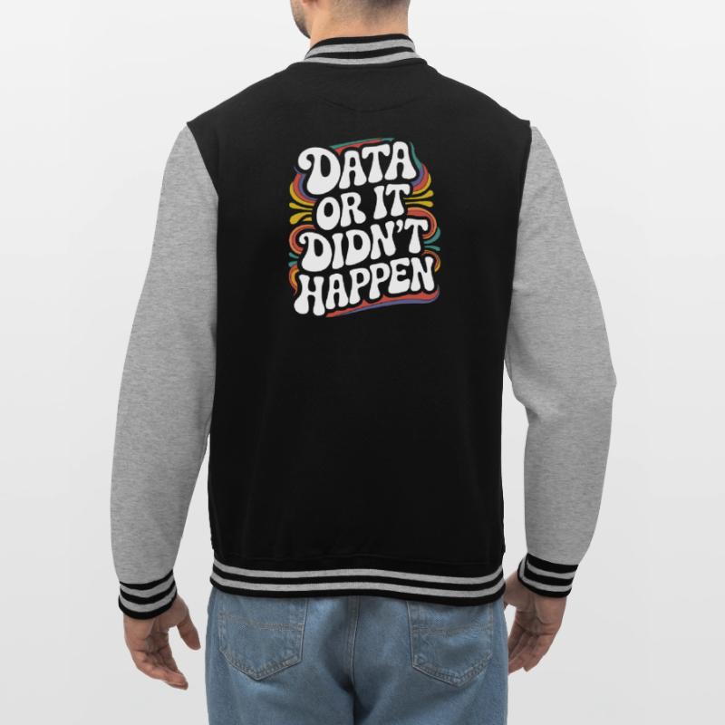 Data Analyst Data Scientist Data Engineer - Data College-Sweatjacke