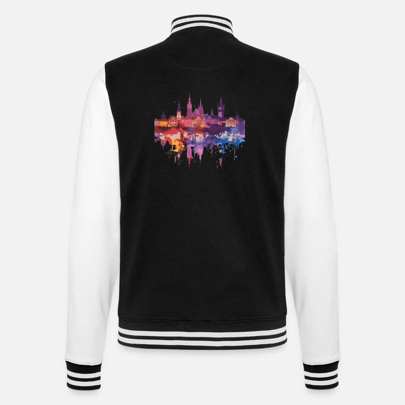 Koszalin - Veste Teddy - noir/blanc