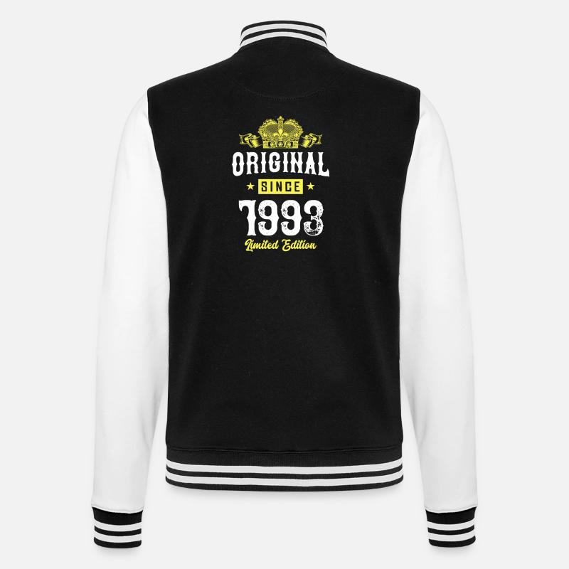 1993 Édition limitée - Veste Teddy - noir/blanc