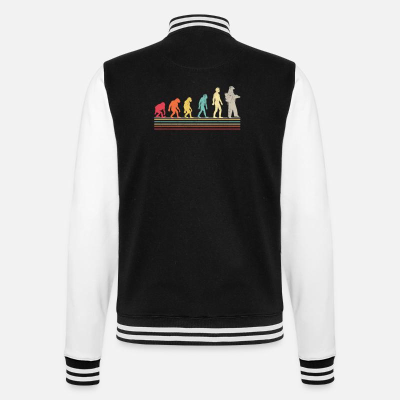 Evolution Pompiers Joueurs Pompiers - Veste Teddy - noir/blanc