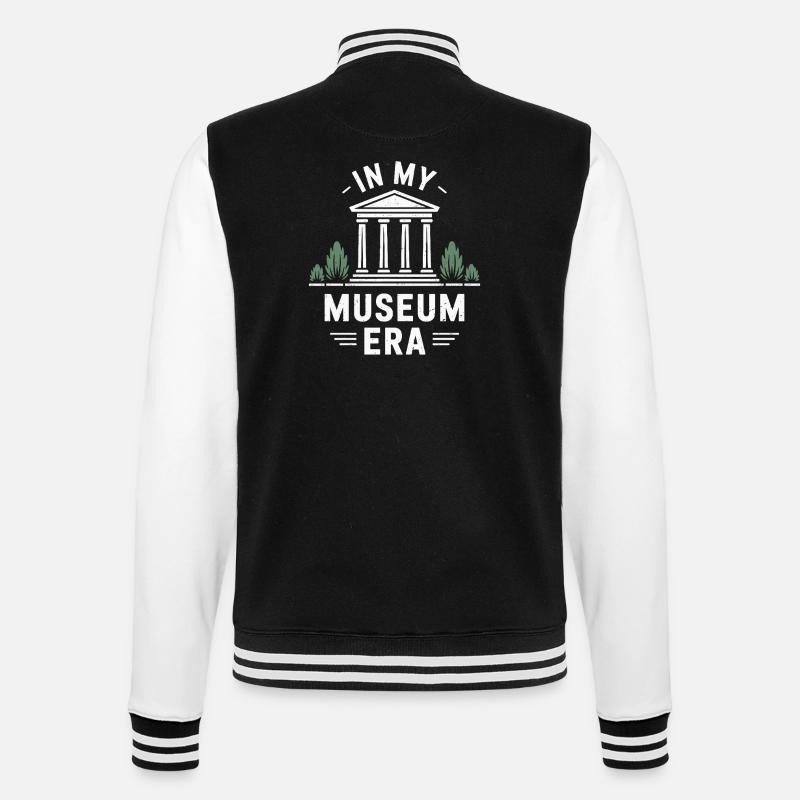 Musée - Veste Teddy - noir/blanc
