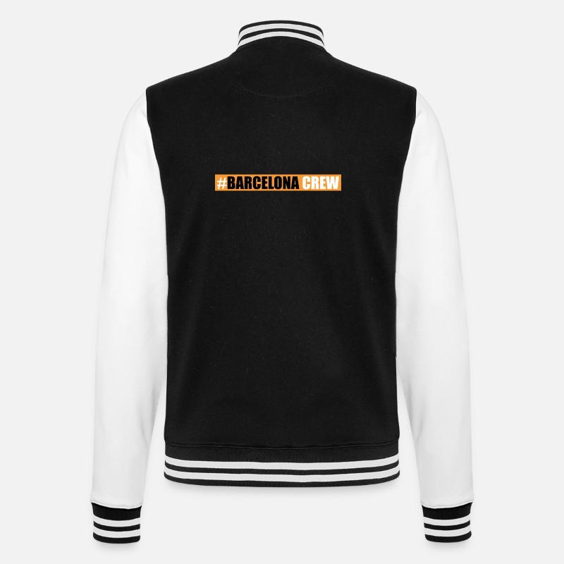 Équipage de Barcelone - Veste Teddy - noir/blanc