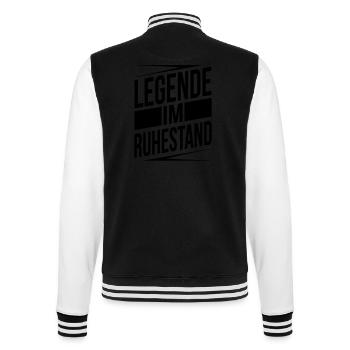 Legende im Ruhestand - College-Sweatjacke - Schwarz/Weiß - Hinten - Marisol (170cm)