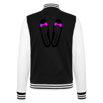 Ballerine 3 - Veste Teddy - noir/blanc - Dos - Marisol (170cm)