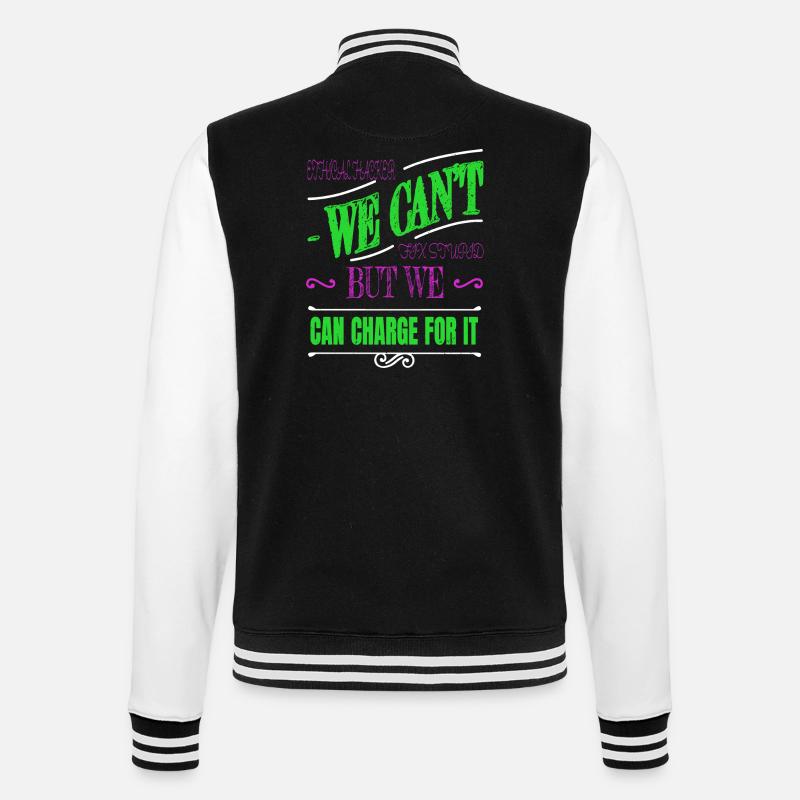 Programmation Cadeau Ethical Fingers Fun - Veste Teddy - noir/blanc