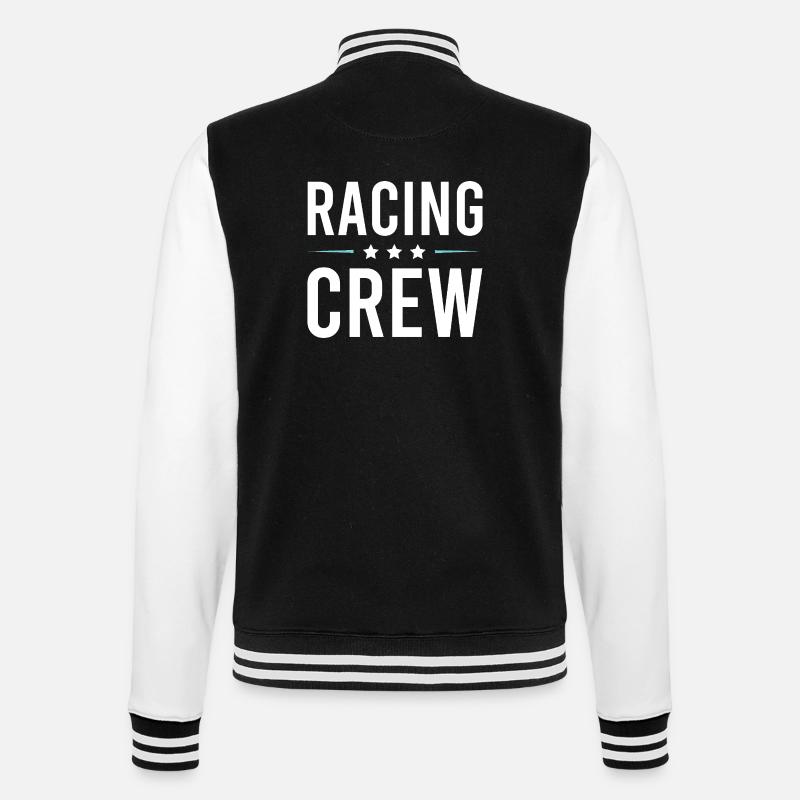 Équipage de course - Veste Teddy - noir/blanc
