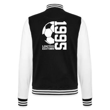 ÉDITION LIMITÉE 31E ANNIVERSAIRE FOOTBALL 1995 - Veste Teddy - noir/blanc - Dos - Marisol (170cm)